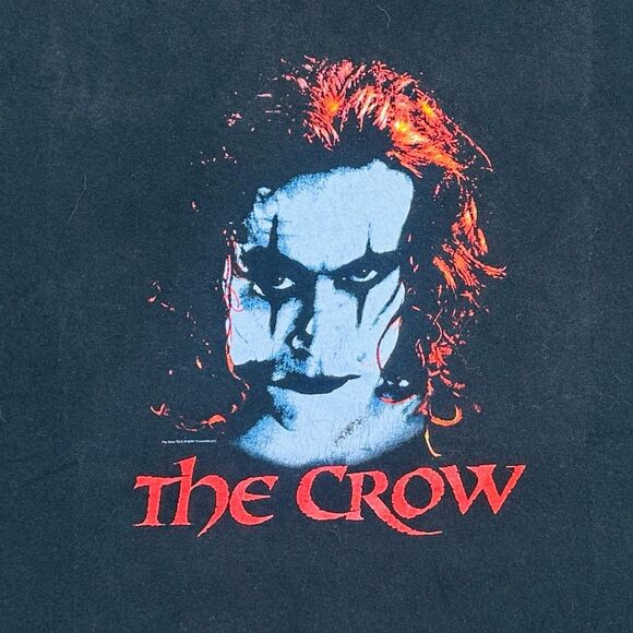 Vintage Gildan 2004 The Crow Movie Promo Tee Anniversary Edition - Size XL - Picture 2 of 7
